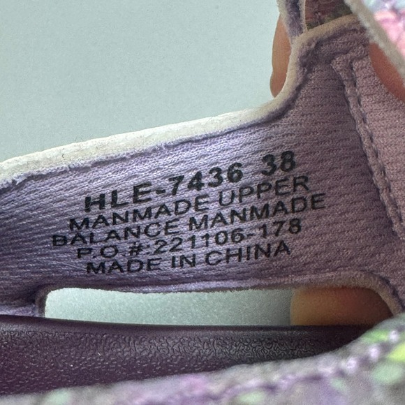 Alegria Womens‎ Henlee Garden Chic Adjustable Comfort Sandals Size 38 - Picture 8 of 8